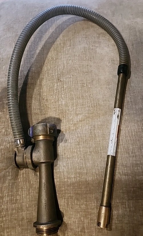 Vintage Akron Fire Equipment Suction Tee/In-Line Foam Eductor 2950 95 GPM 2.5\
