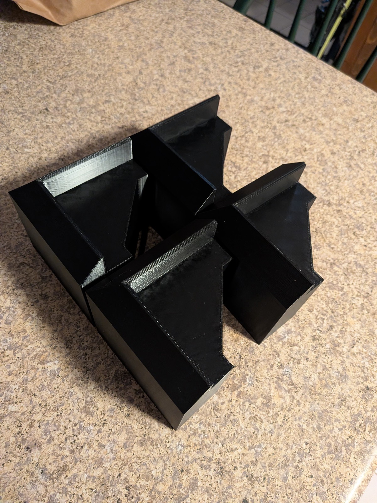 Arcade1up Non-Riser Booster - Set of four, raises cabinet by 3\
