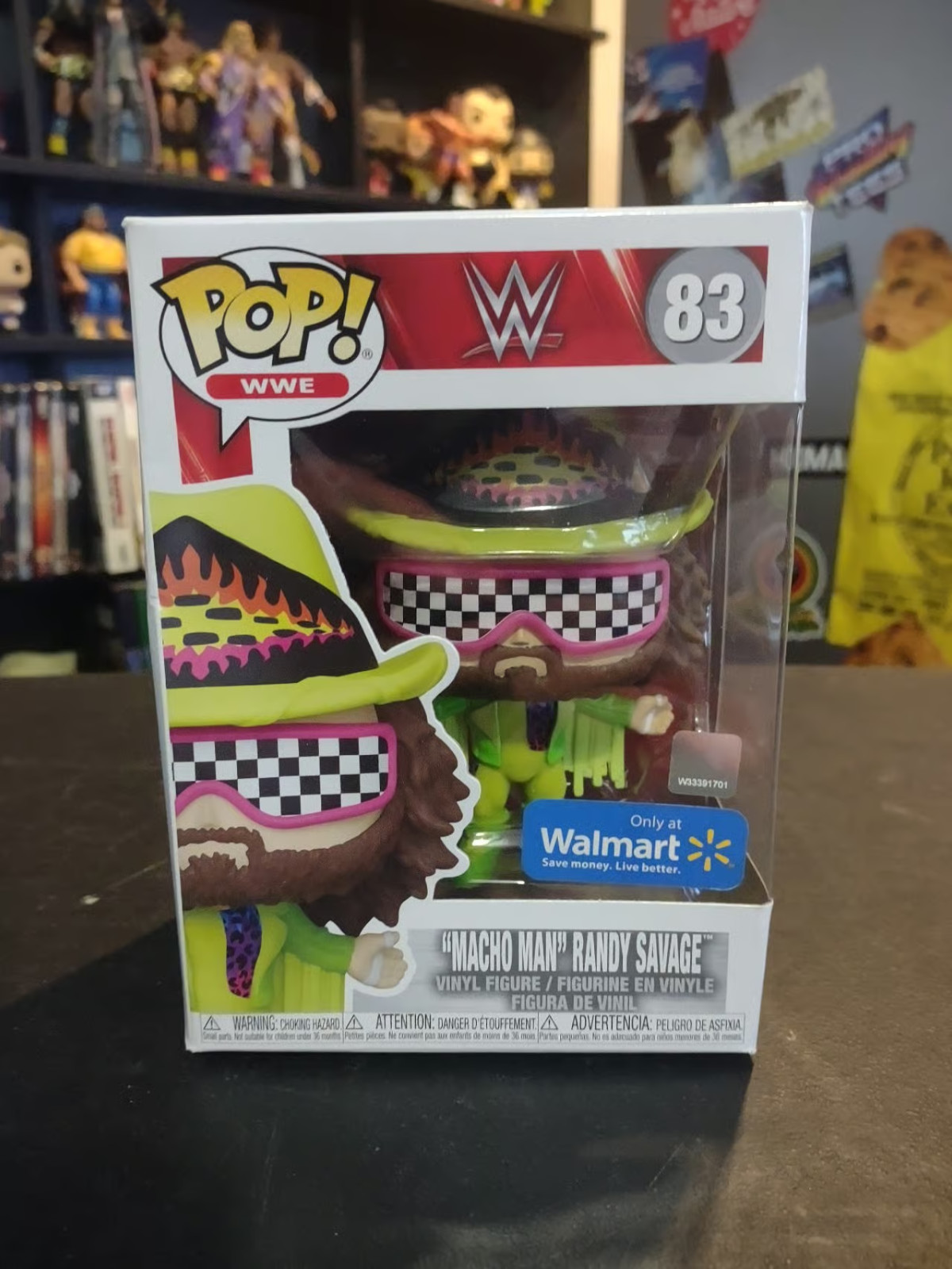 WWE Macho Man Randy Savage Walmart Exclusive #83 Funko Pop