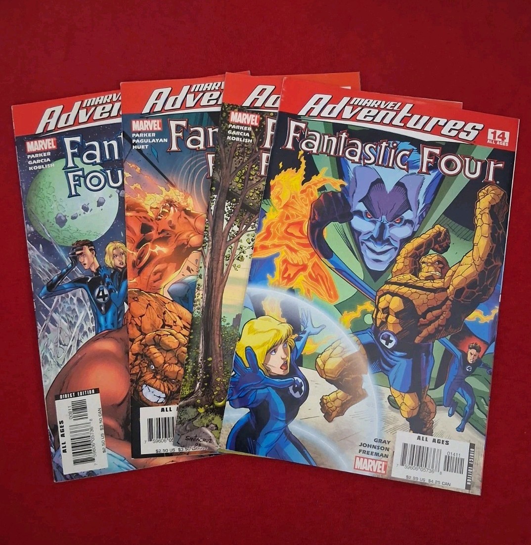 Marvel Adventures 2006 Fantastic Four Set Of Four Issues NM-MINT Marvel Adventures 2006 Fantastic Four Set Of Four Issues NM-MINT