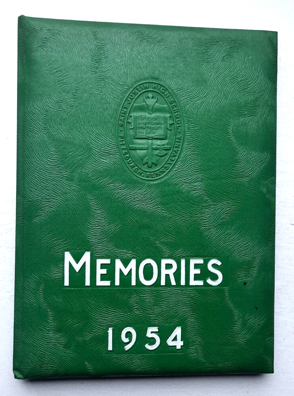 St. Justin High School Yearbook 1954 