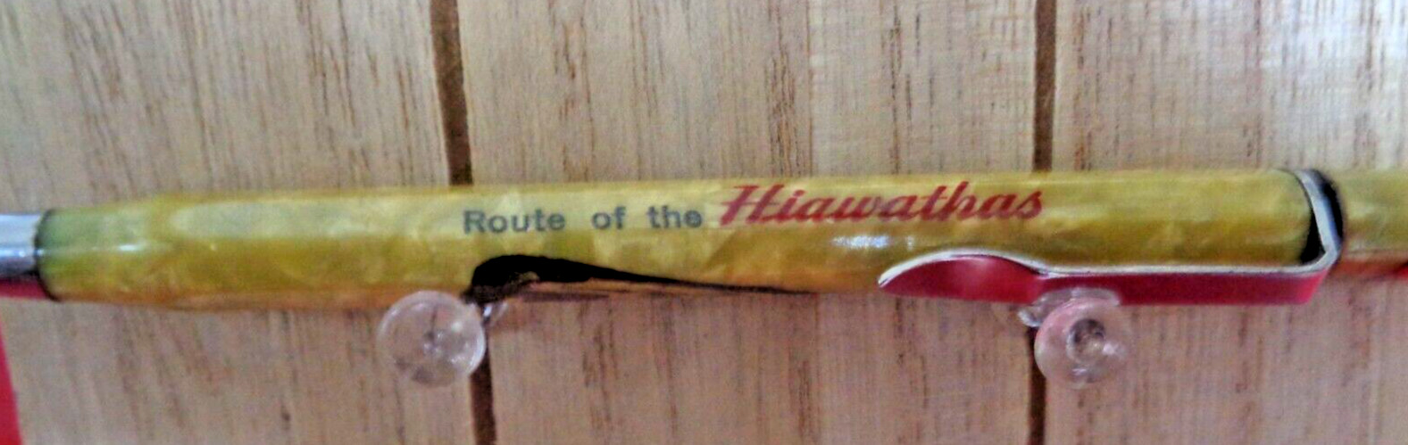 Vintage Mechanical Pencil - Route of the Hiawatha - Railroad
