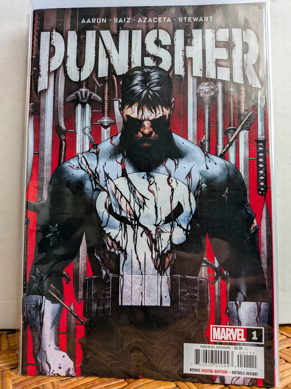The Punisher Vol. 13 1 - 12 (2022) Complete Run by Jason Aaron Marvel NM+ The Punisher Vol. 13 1 - 12 (2022) Complete Run by Jason Aaron Marvel NM+