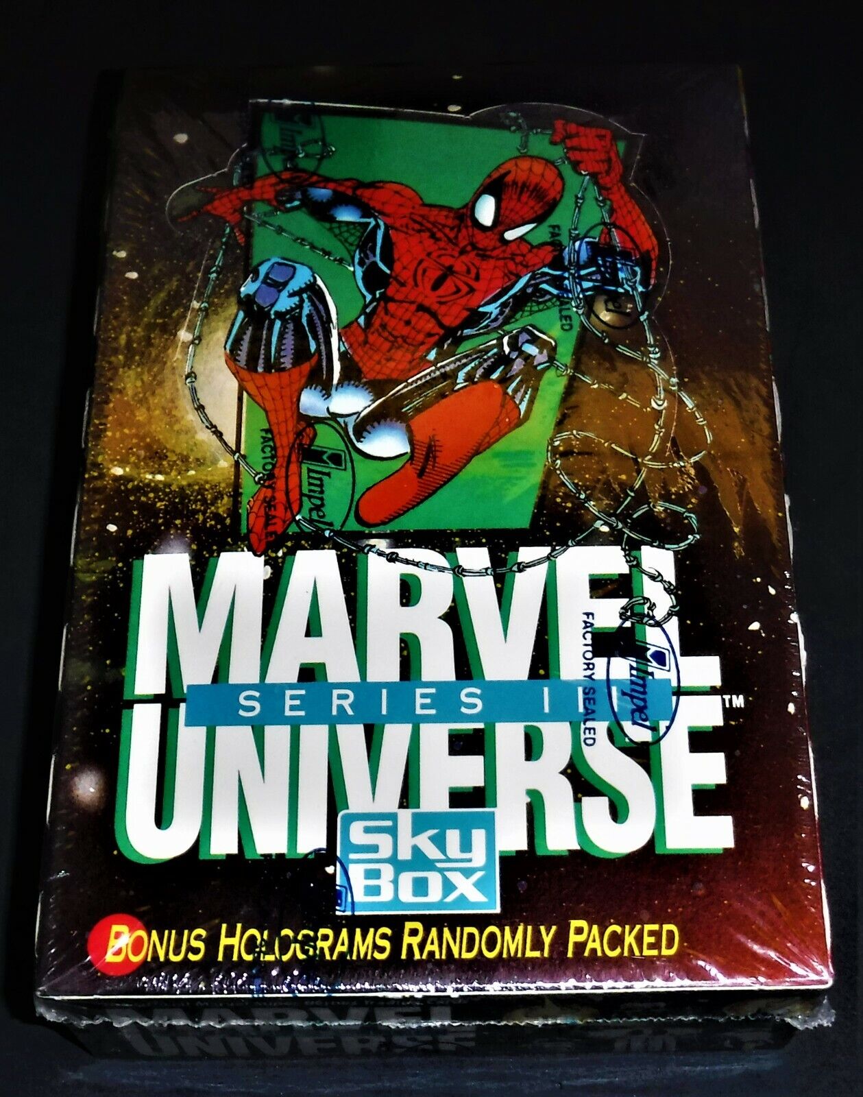 1992 MARVEL UNIVERSE Series 3 SPIDERMAN Trading Card Unopen FACTORY SEALED MINT 