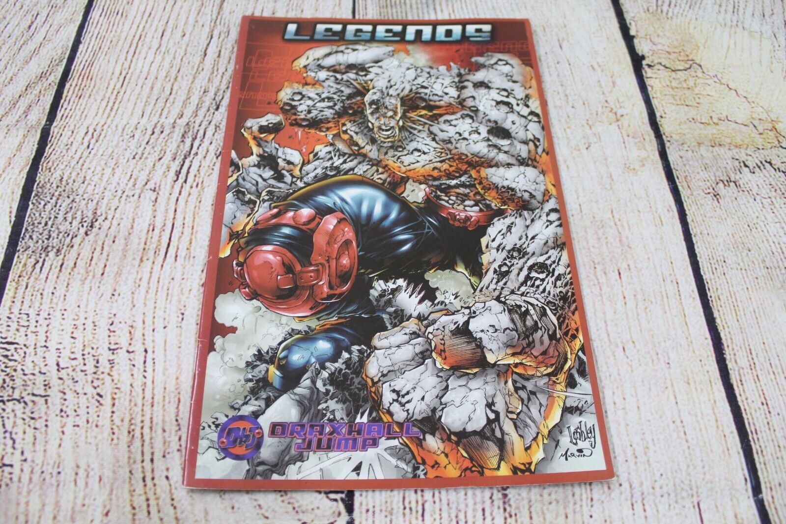 2002 Draxhall Jump Legends #1 Ken Lashley Comic Book *Mid Grade*