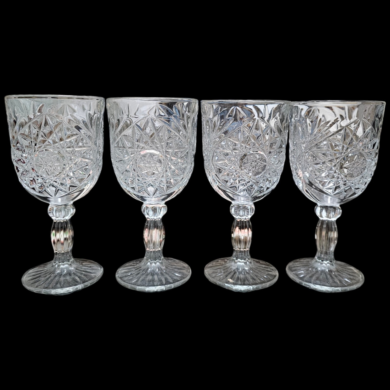 Vintage Libbey Hobstar Pattern 7