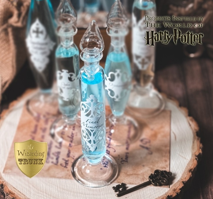 Severus Snape Final Memory Vial, Wizarding Trunk, RARE, Harry Potter, Deathly HP