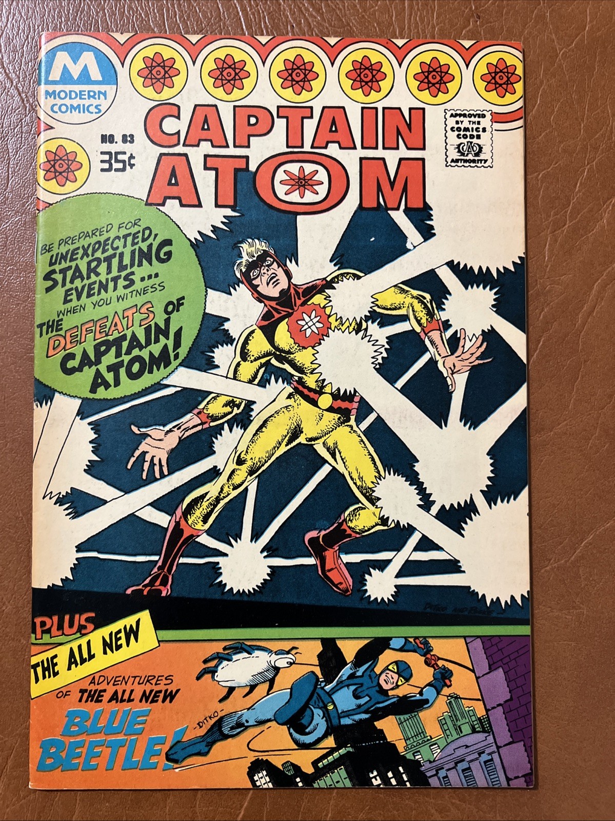 Captain Atom #83: VF & Up, Modern Comics Reprint 1977 $7 Ship RARE Condition Captain Atom #83: VF & Up, Modern Comics Reprint 1977 $7 Ship RARE Condition