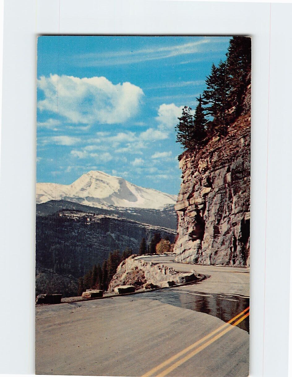 Postcard Heavens Peak Glacier National Park Montana USA