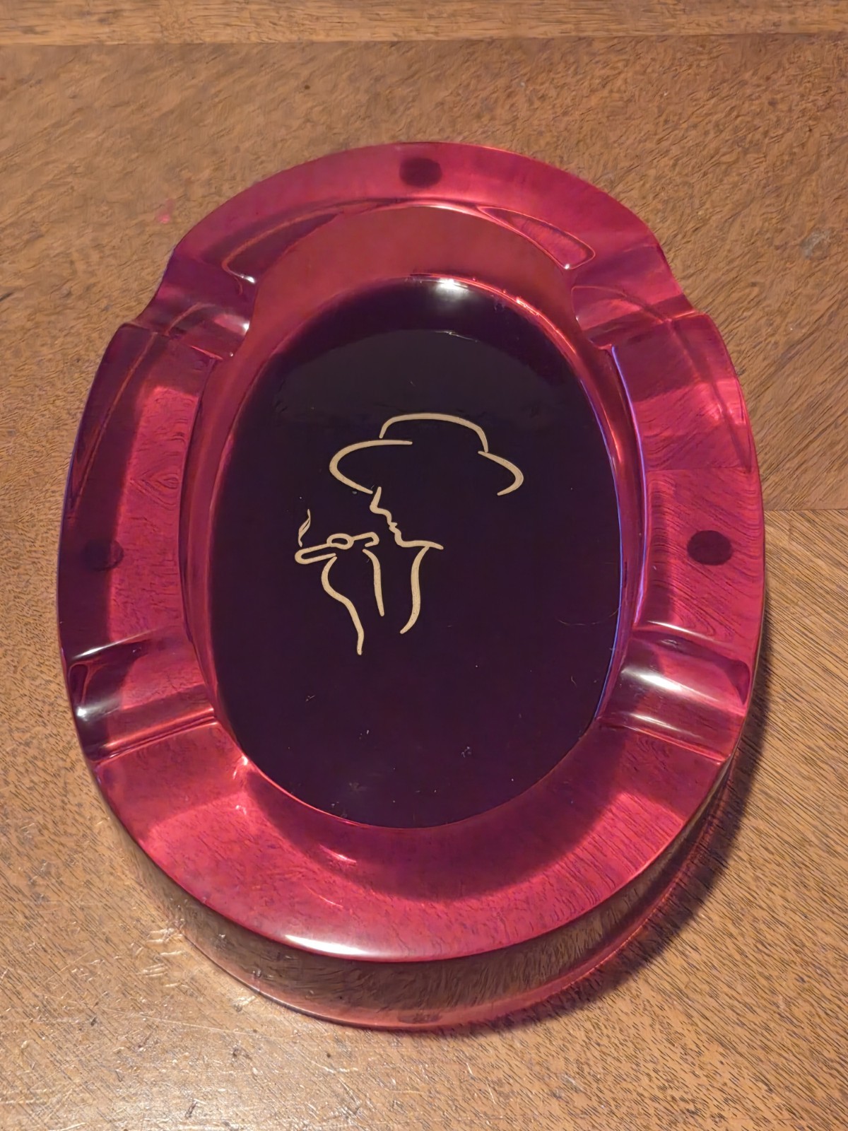 La Flor Dominicana Litto Gomez Ashtronomy Ashtray Red Pre-owned La Flor Dominicana Litto Gomez Ashtronomy Ashtray Red Pre-owned