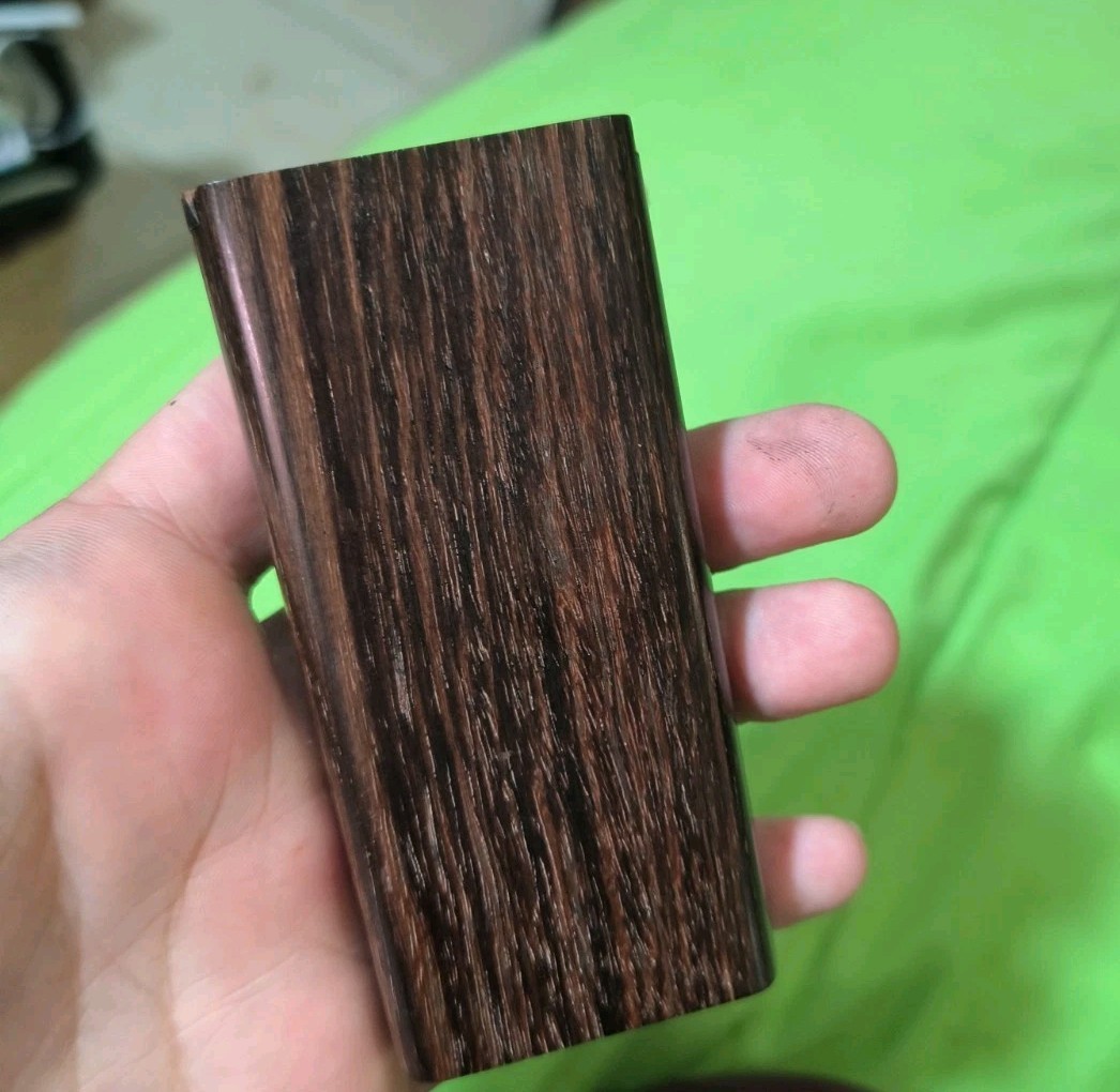 Genuine Vintage Solid Rosewood Tobacco Dugout With 1 Hitter Included