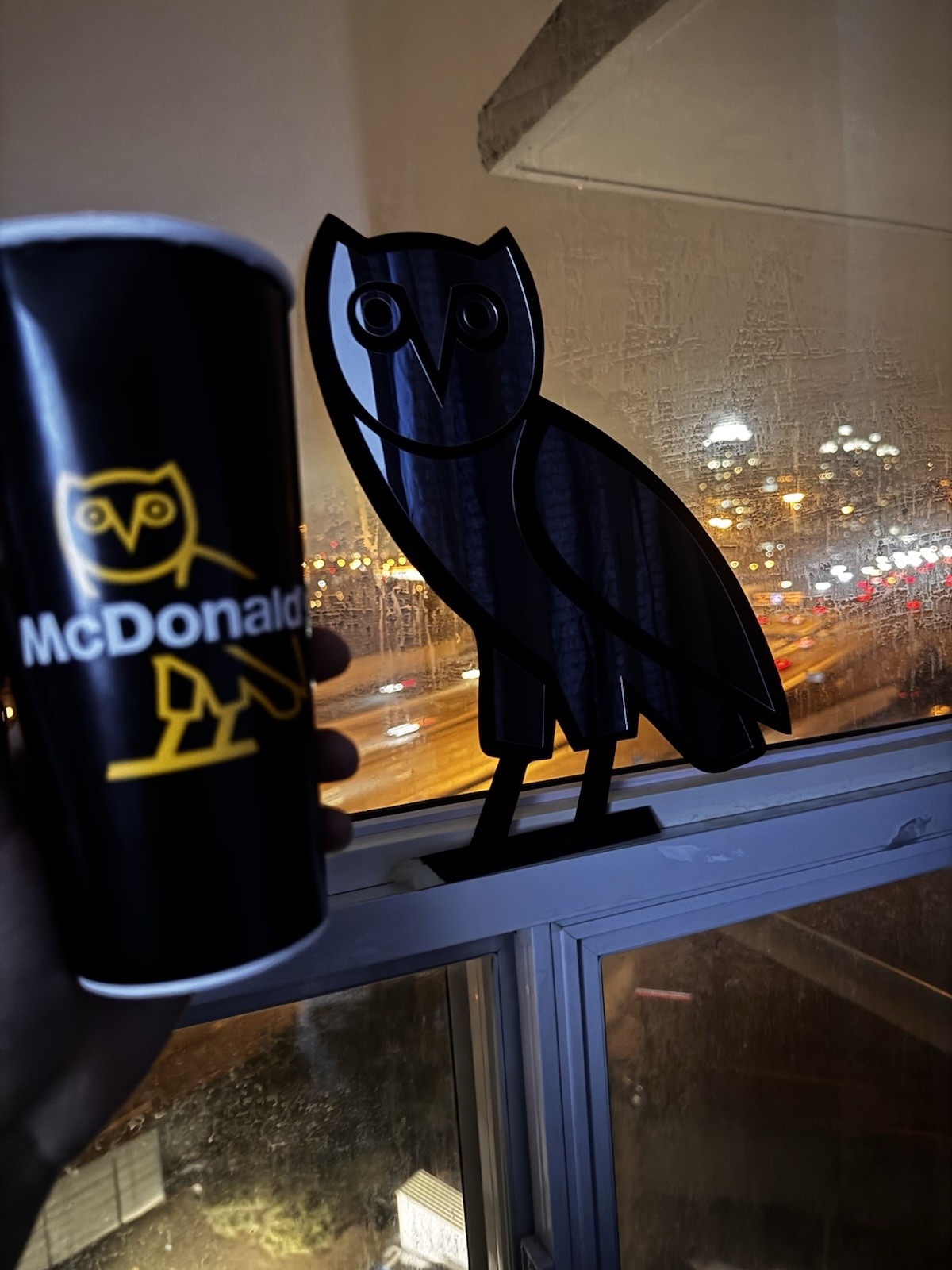 McDonalds x Drake Ovo Cup Medium ‼️🦉😴 No Lid