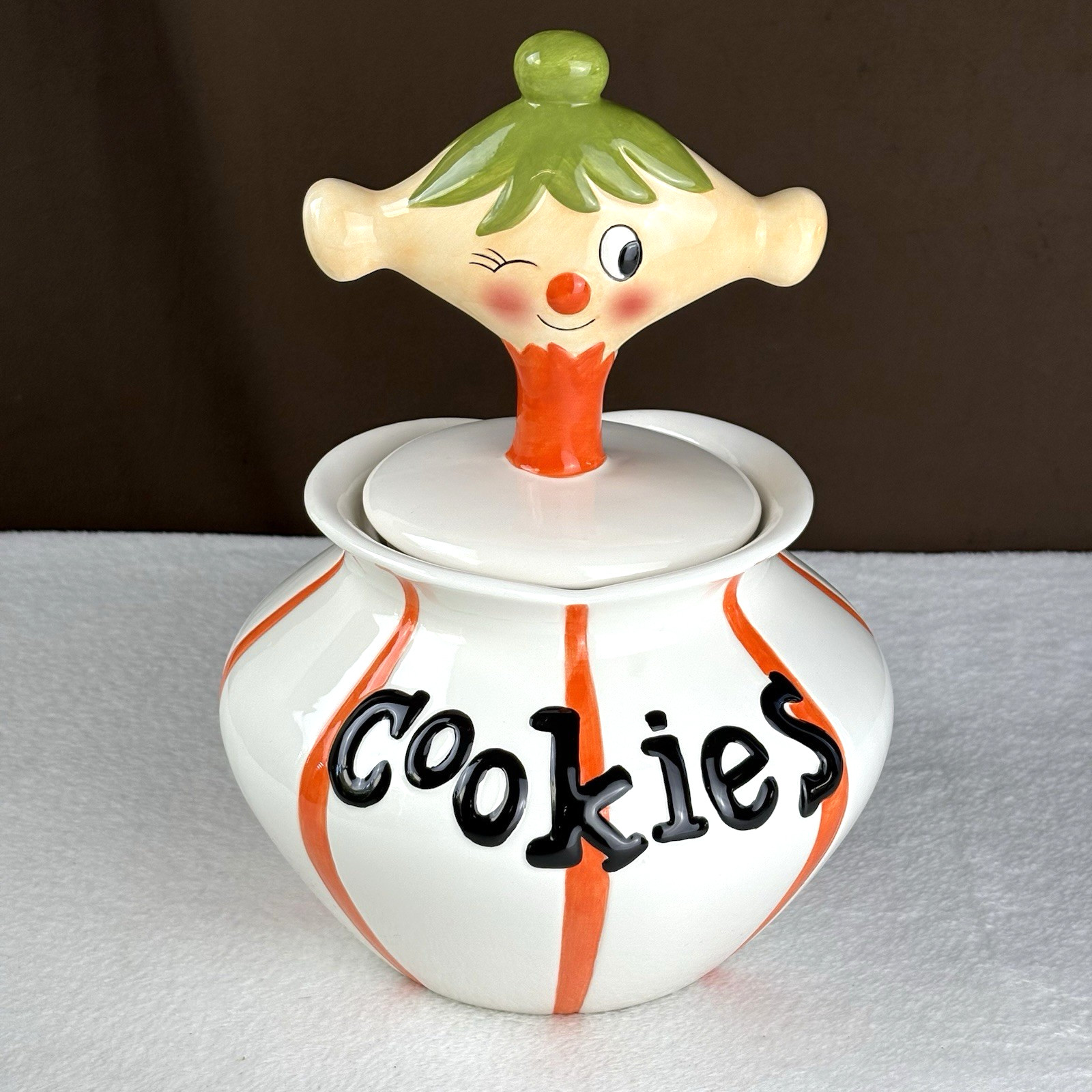 RARE Vtg Grant Holt Howard GHA Pixieware MCM Winking Pixie 12\