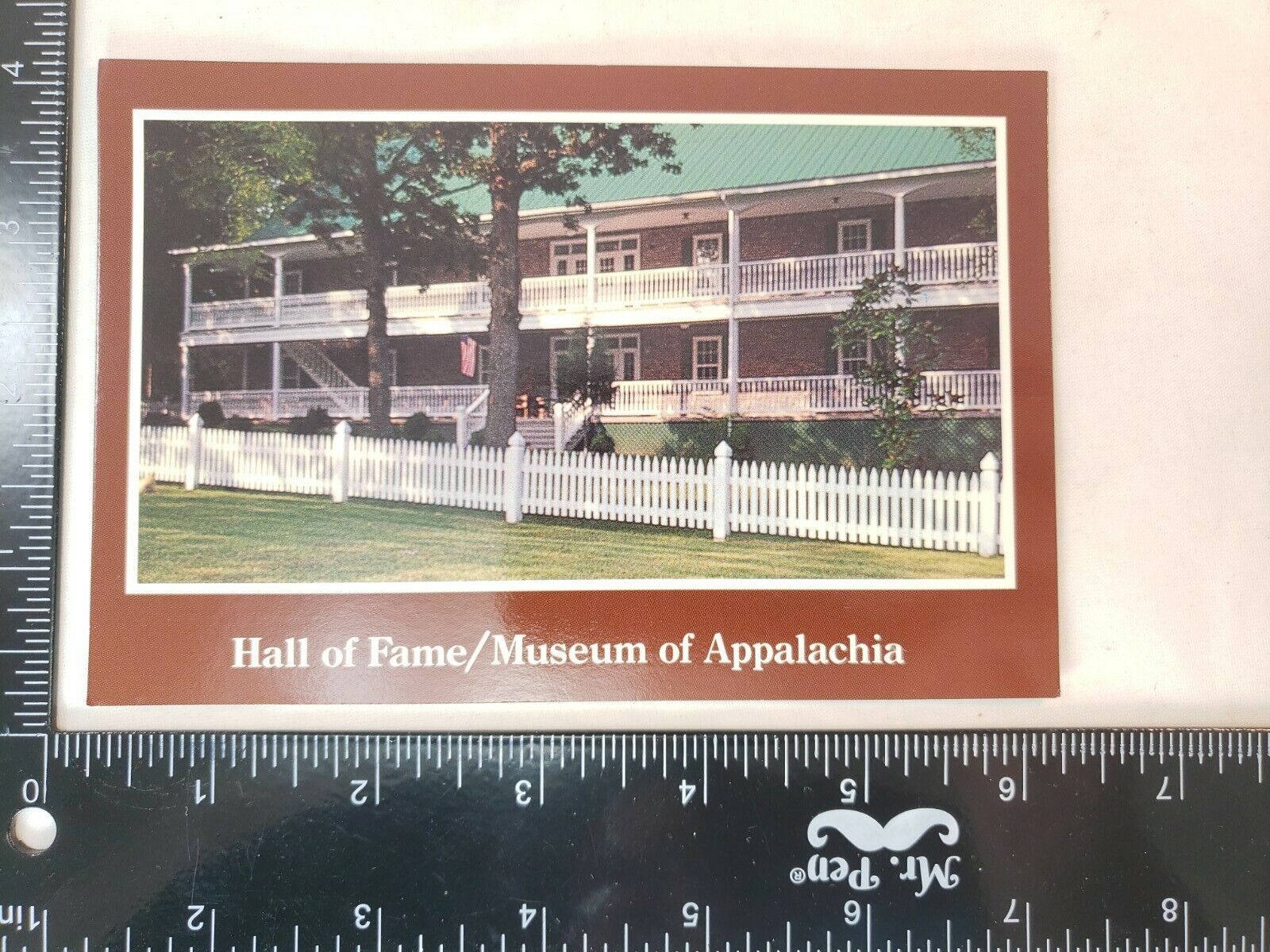 POSTCARD VINTAGE Hall of Fame MUSEUM OF APPALACHIA NORRIS TENNESSEE 