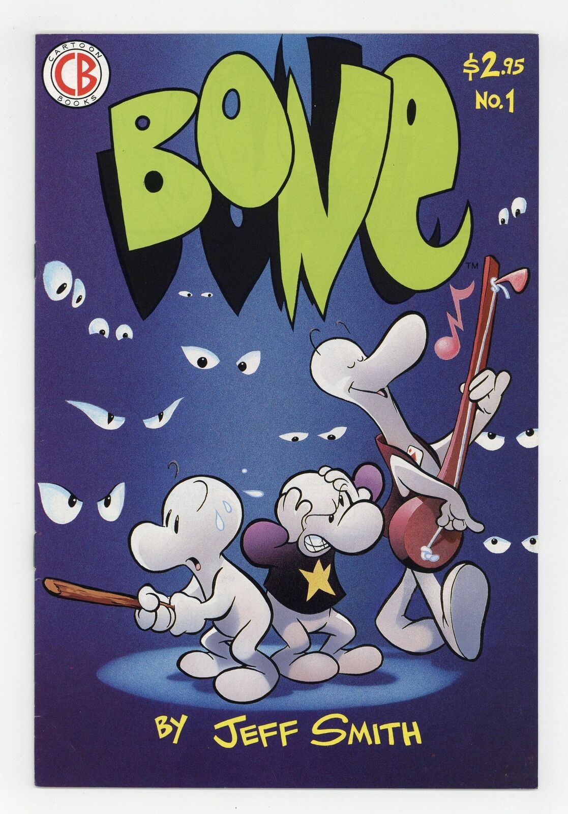 Bone #1 FN+ 6.5 1994 2nd Printing
