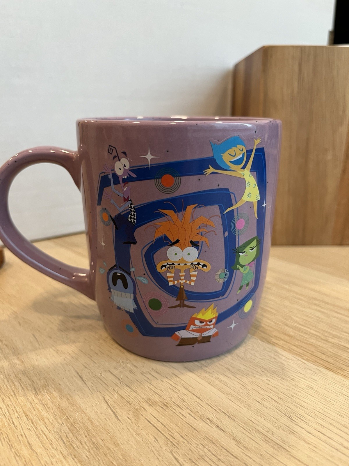 Disney Pixar Inside Out Mug Anxiety Joy Anger CultureFly Purple