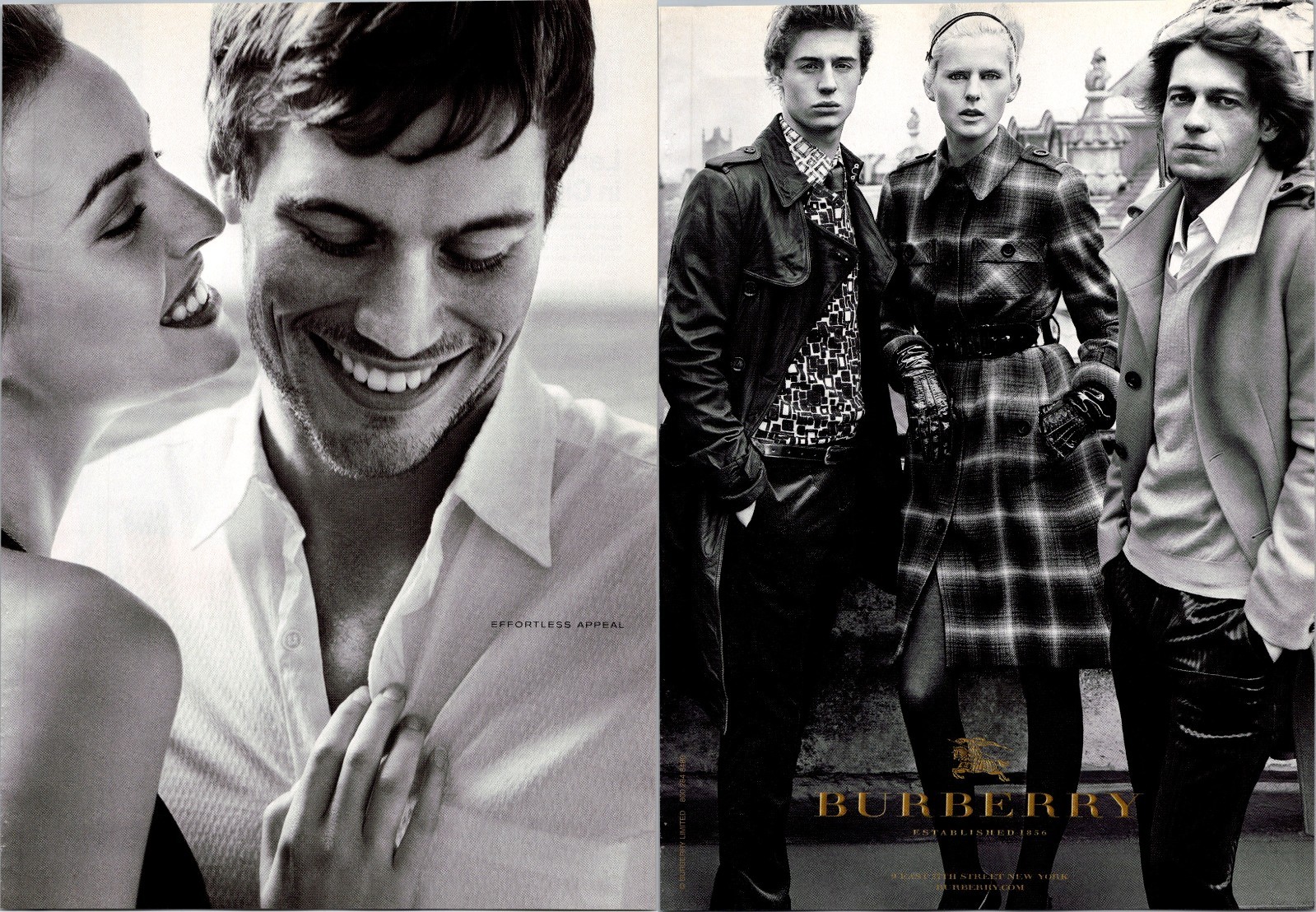 2006 • Burberry  print ad • 2000s Fashion DA.02