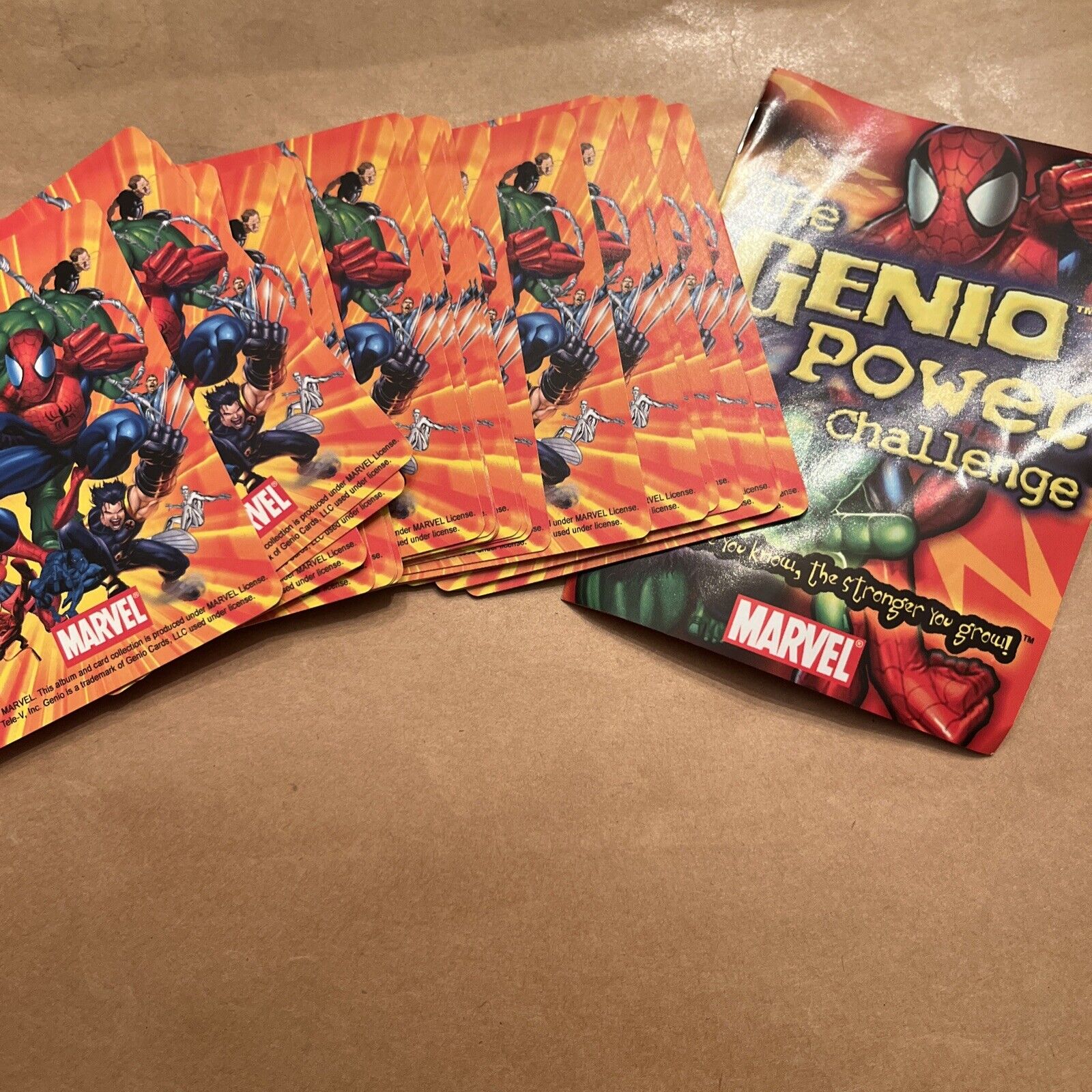 The Genio Power Challenge Card Game With All 36 Cards