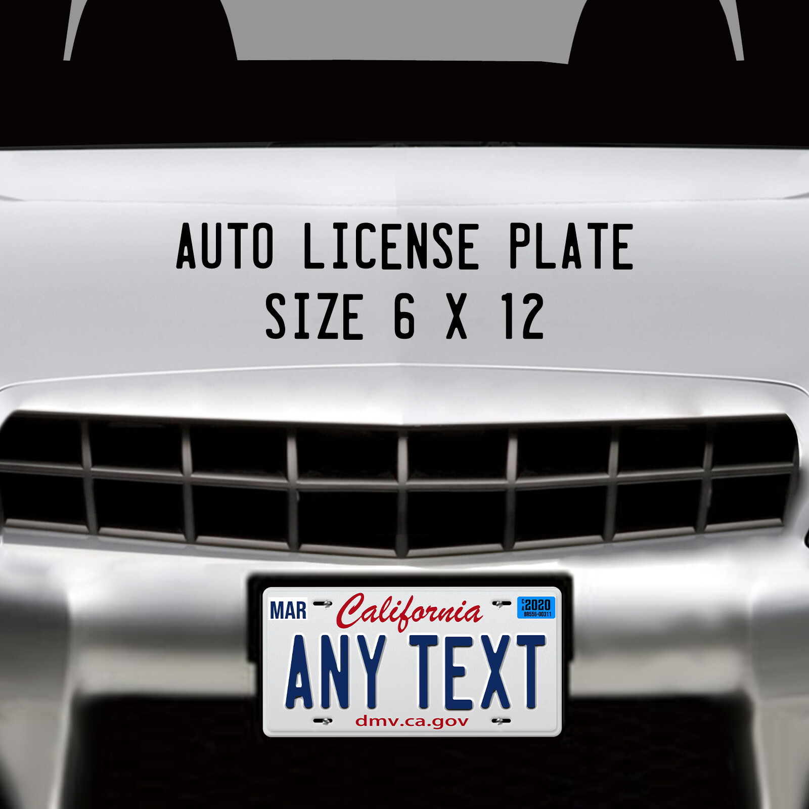 Illinois 2004 Style Any Text Personalized Novelty Auto Car License Plate Bicycle
