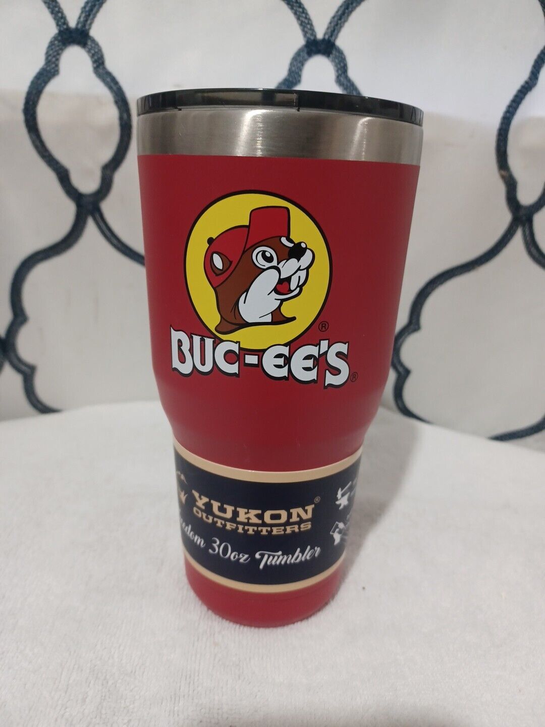 Buc-ee’s Logo Red Tumbler Travel Coffee Mug Yukon 30oz Bucees