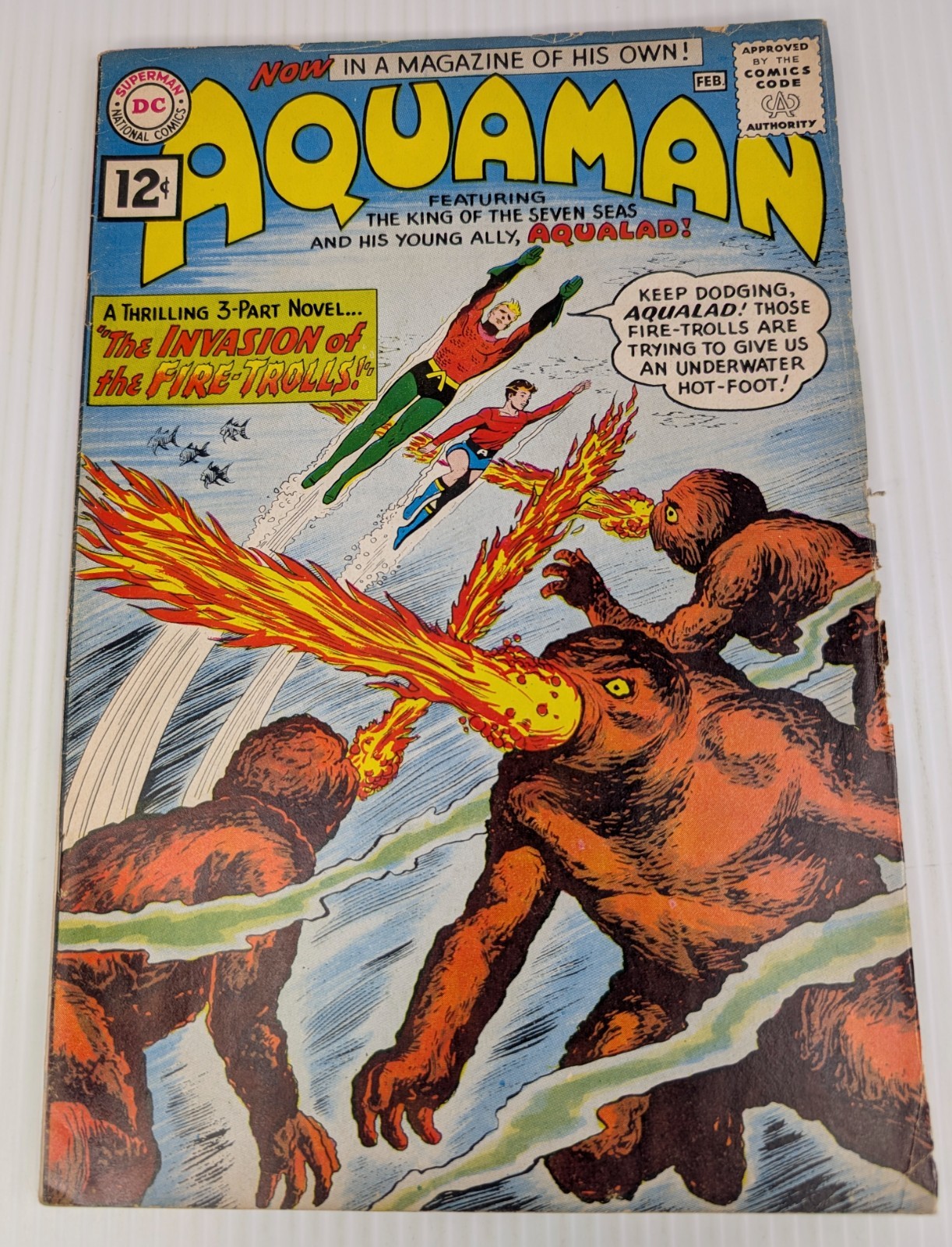 Aquaman, Vol. 1 #1 (1962 DC Comics)