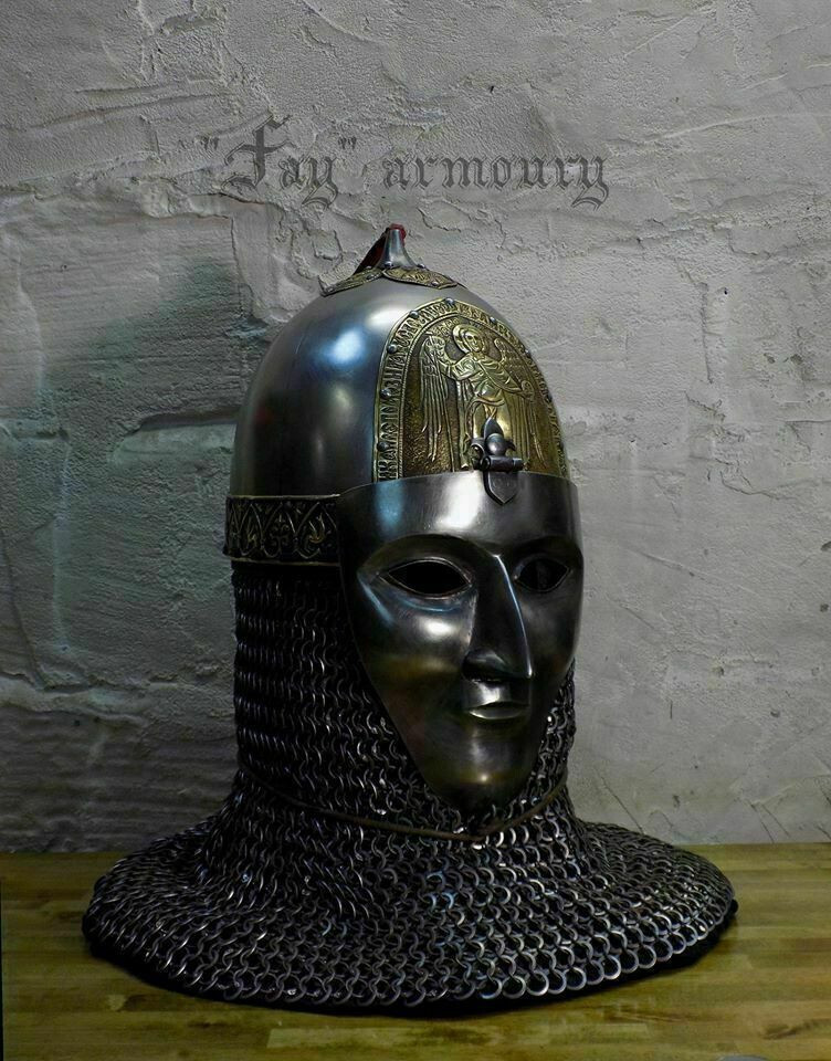 Historical King Helmet Steel Medieval Knight Ottoman Mask Face Helmet replica
