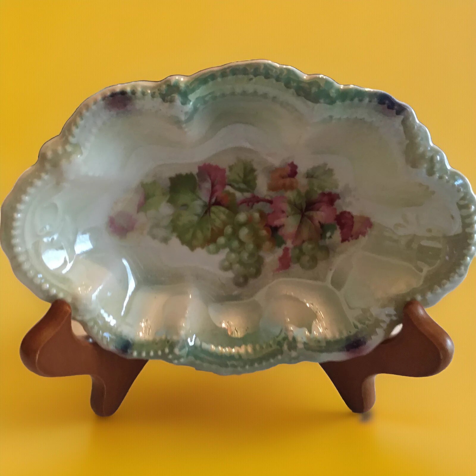 VINTAGE BAVARIA GERMANY PORCELAIN SMALL BOWL STAMPED