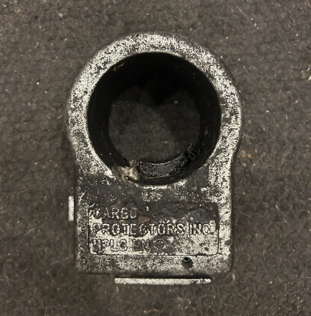 Vintage Yale & Towne Mfg Co Metal Padlock Lock Body/Cylinder w/ Keyway