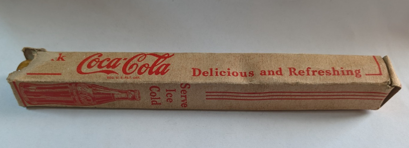 Original 1945 - 1955 Wood Handle Ice Pick Coca-Cola Coke New in Box