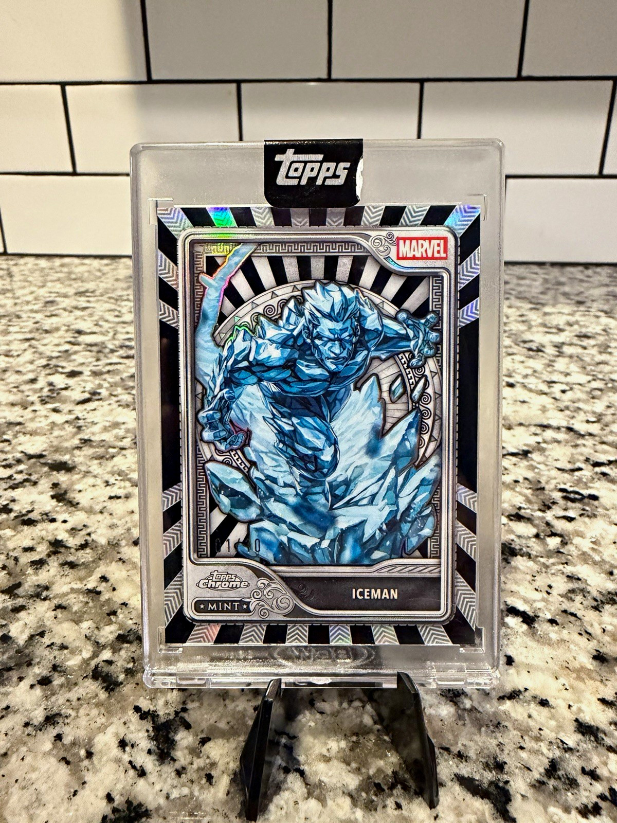 🧊ICEMAN🧊 encased FIRST ON PRINT 🔥 1/10 topps mint 2026 