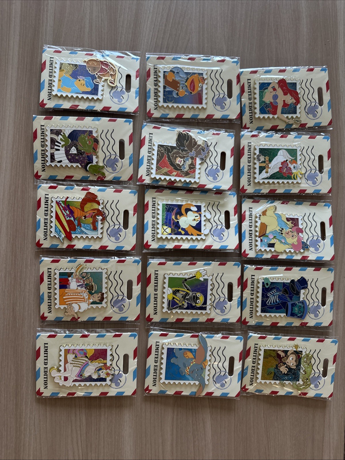 2026 D23 MOG Disney Park Stamps: Series 2 FULL SET IN HAND LE400