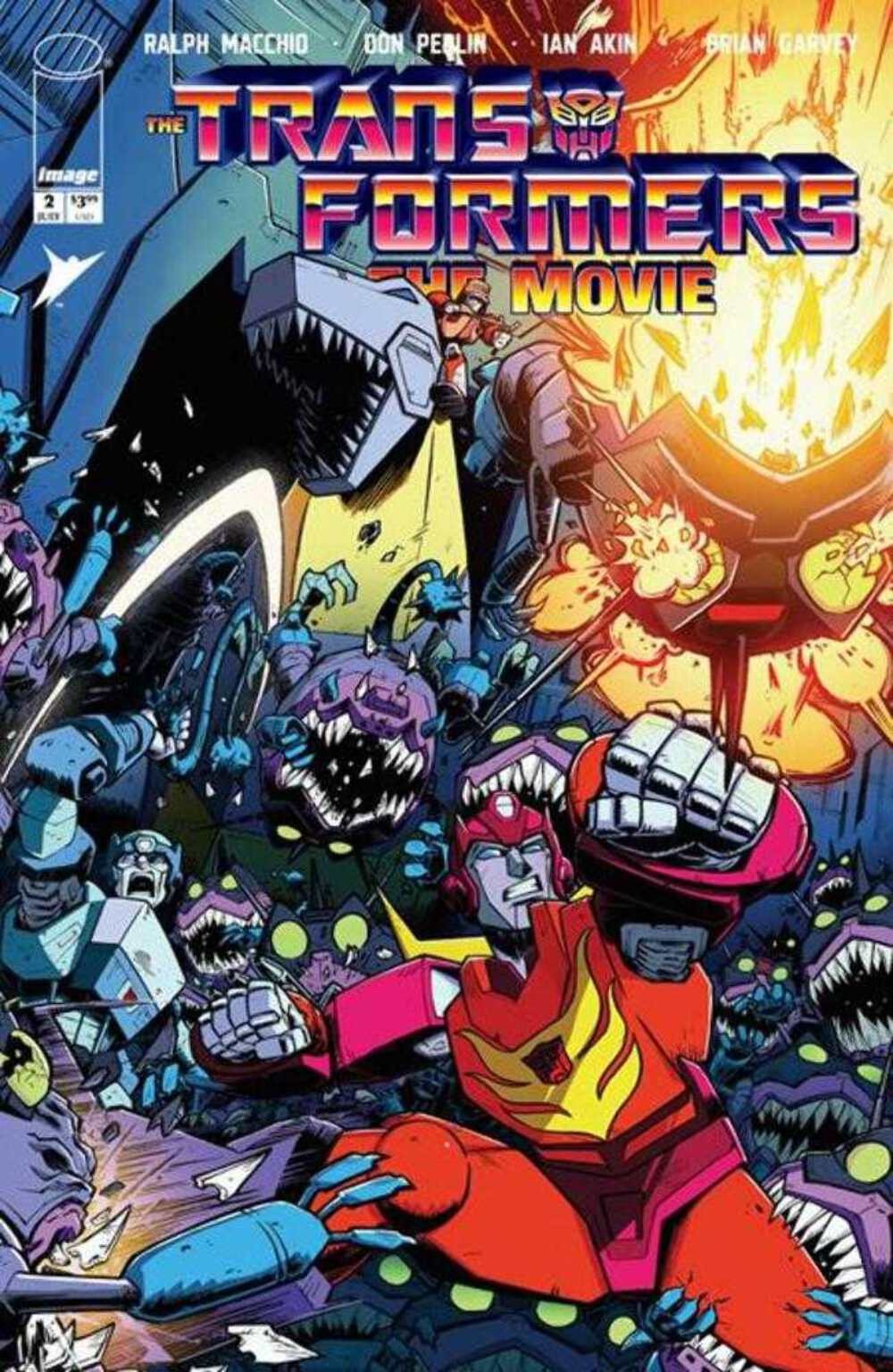 The Transformers The Movie 40 Th Anniversary Edition #2 (Of 3) Cover A Nick Roch