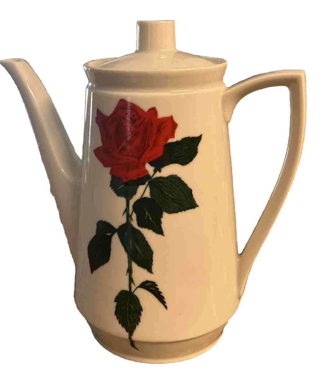 Rare Find Vintage Creidlitz Bavaria, Coffee/Tea Pot  ￼ Rose