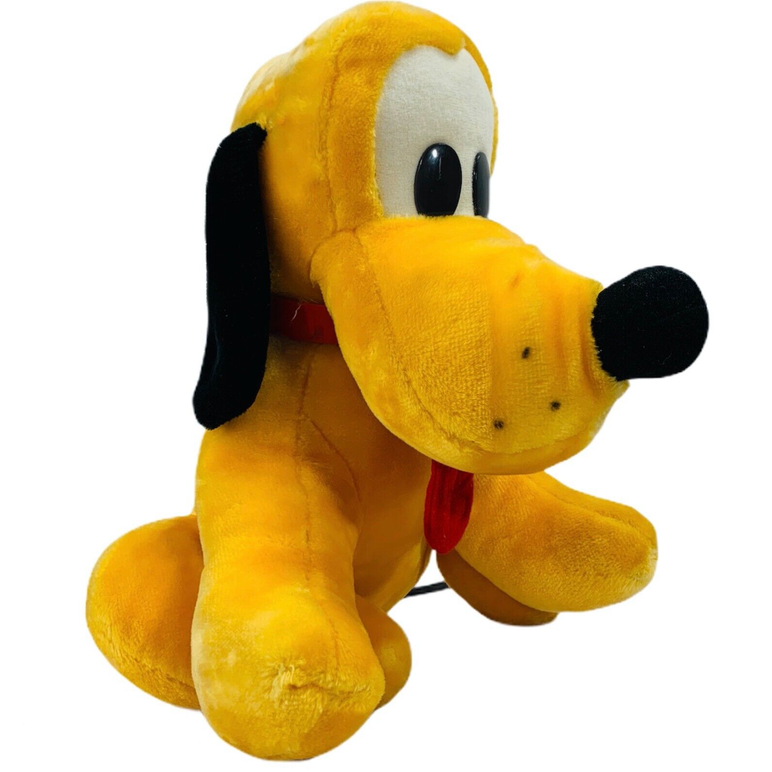 Vintage Disney Pluto Sitting Plush Dog Disneyland 14