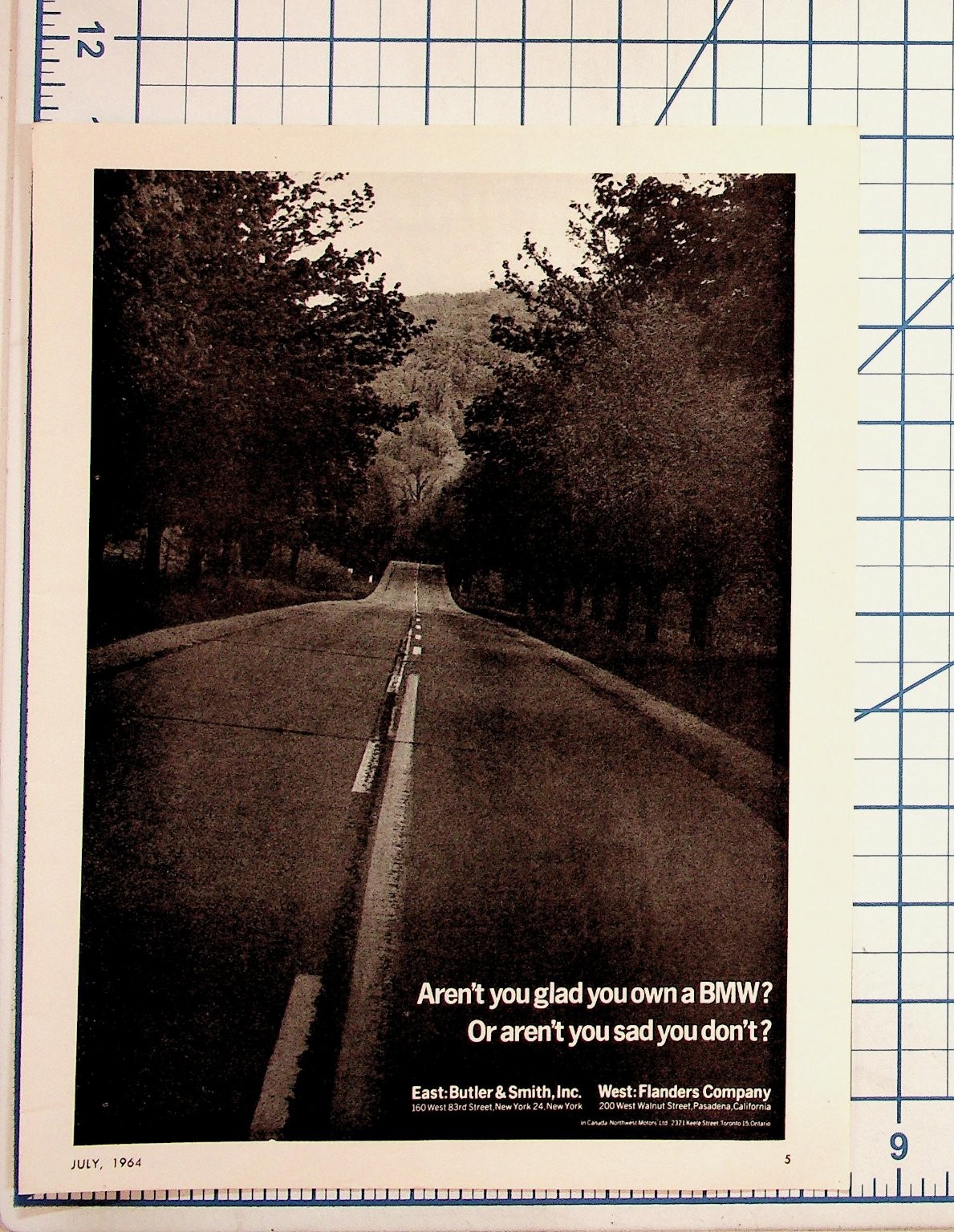 1964 BMW Original Magazine Ad - \ 1964 BMW Original Magazine Ad - \