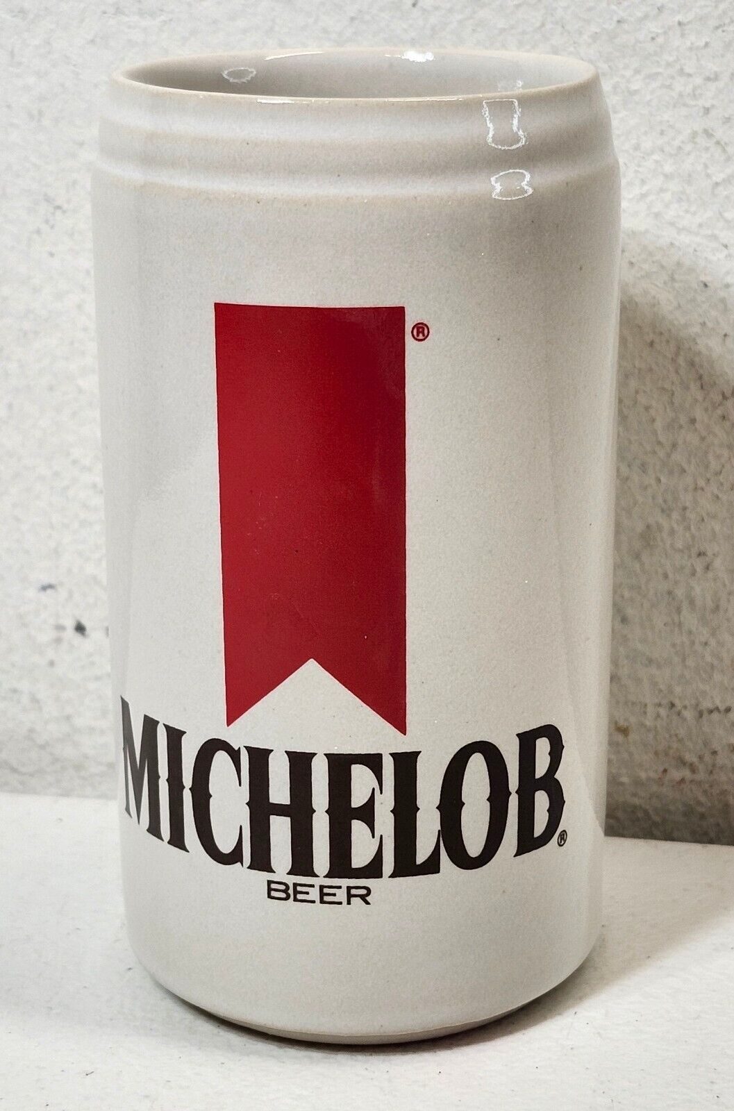 Michelob Beer Ceramic Can Stein Mug Original GERZIT  W. Germany 