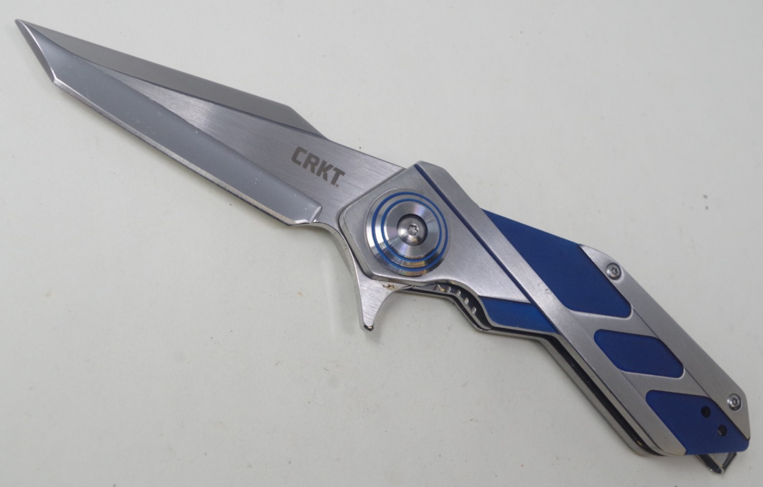 Retired CRKT Columbia River Deviation Renner Pocket Knife 2392 - TSA Auction