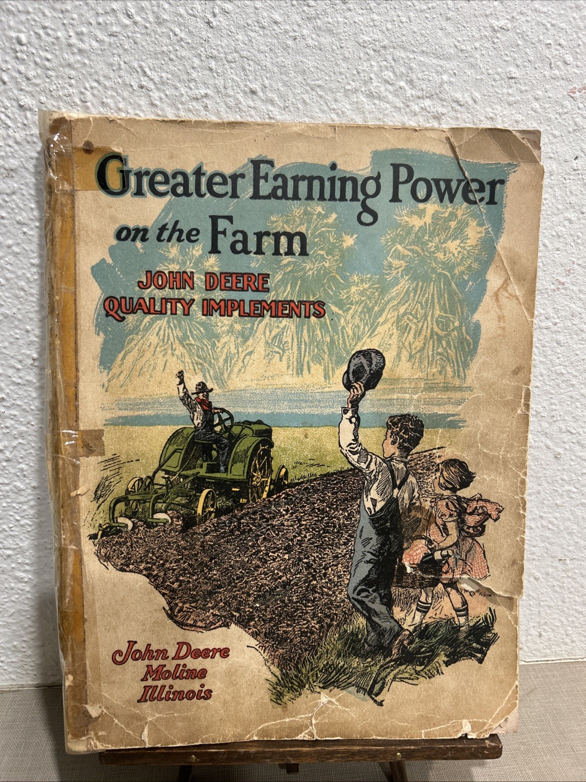 Vintage John Deere Greater Farming Power On The Farm Catalog 1929-32 