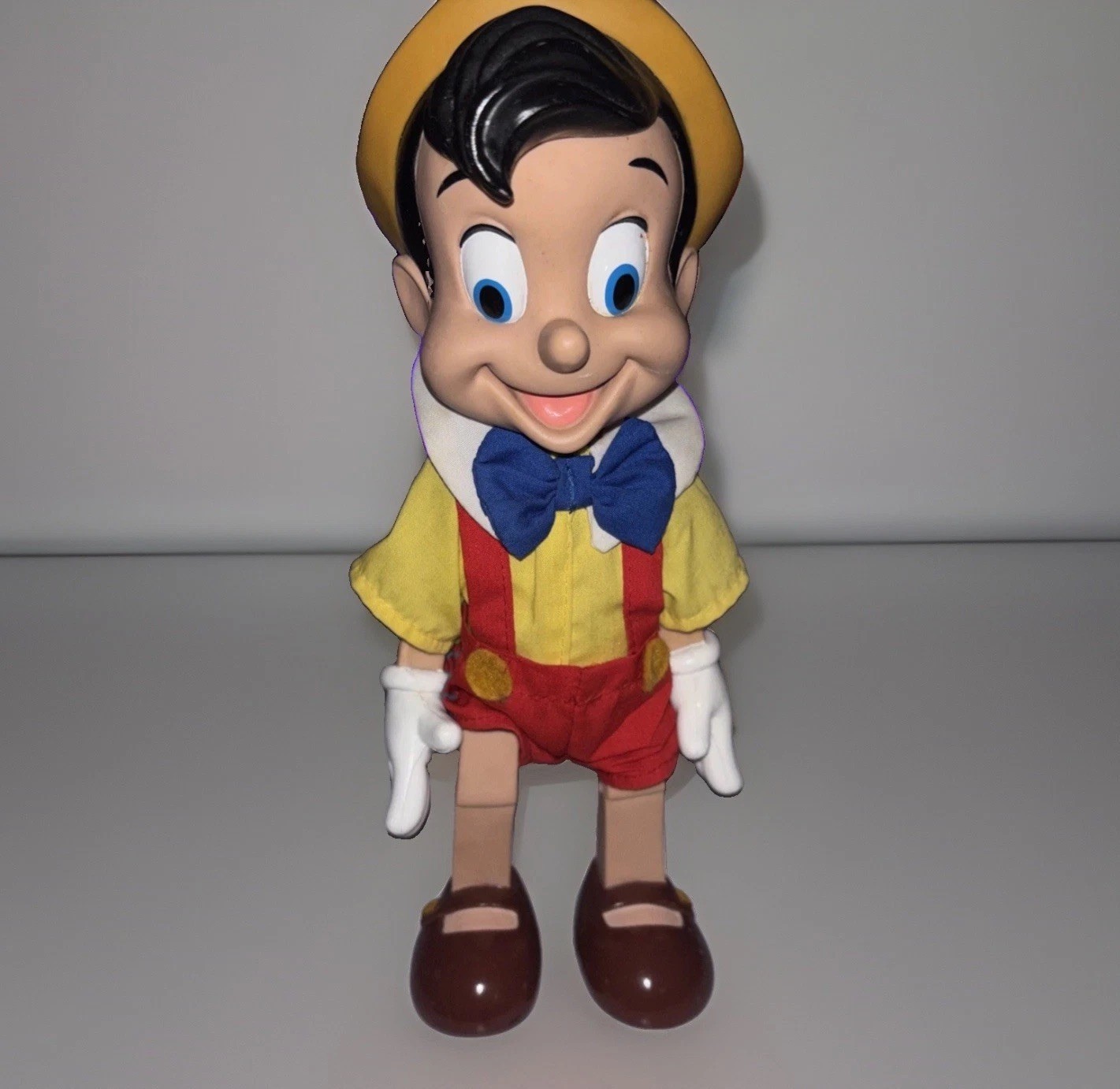 Vintage Walt Disney Pinocchio Figure Jointed Applause Doll 10\