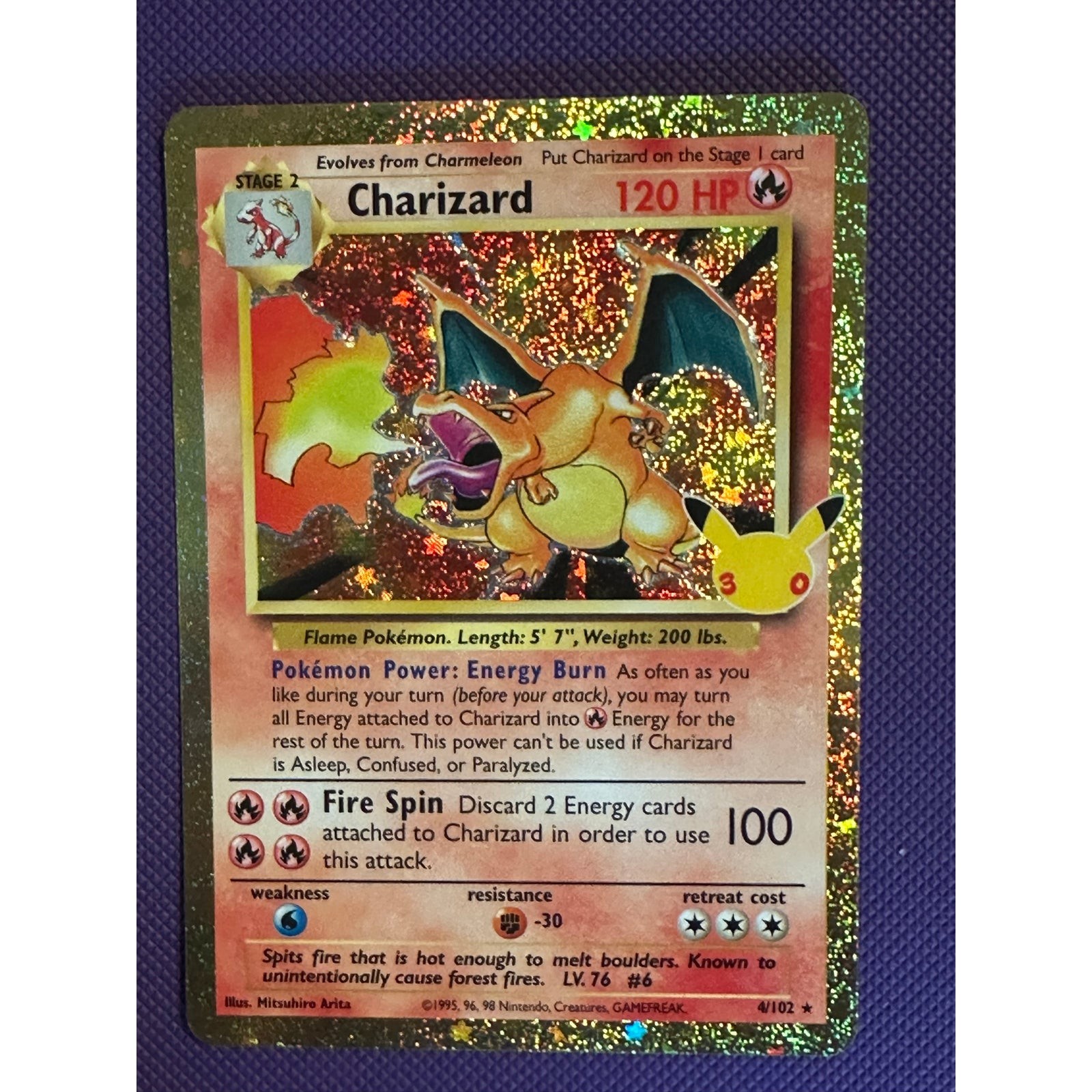 Charizard 4 - 30th Celebration