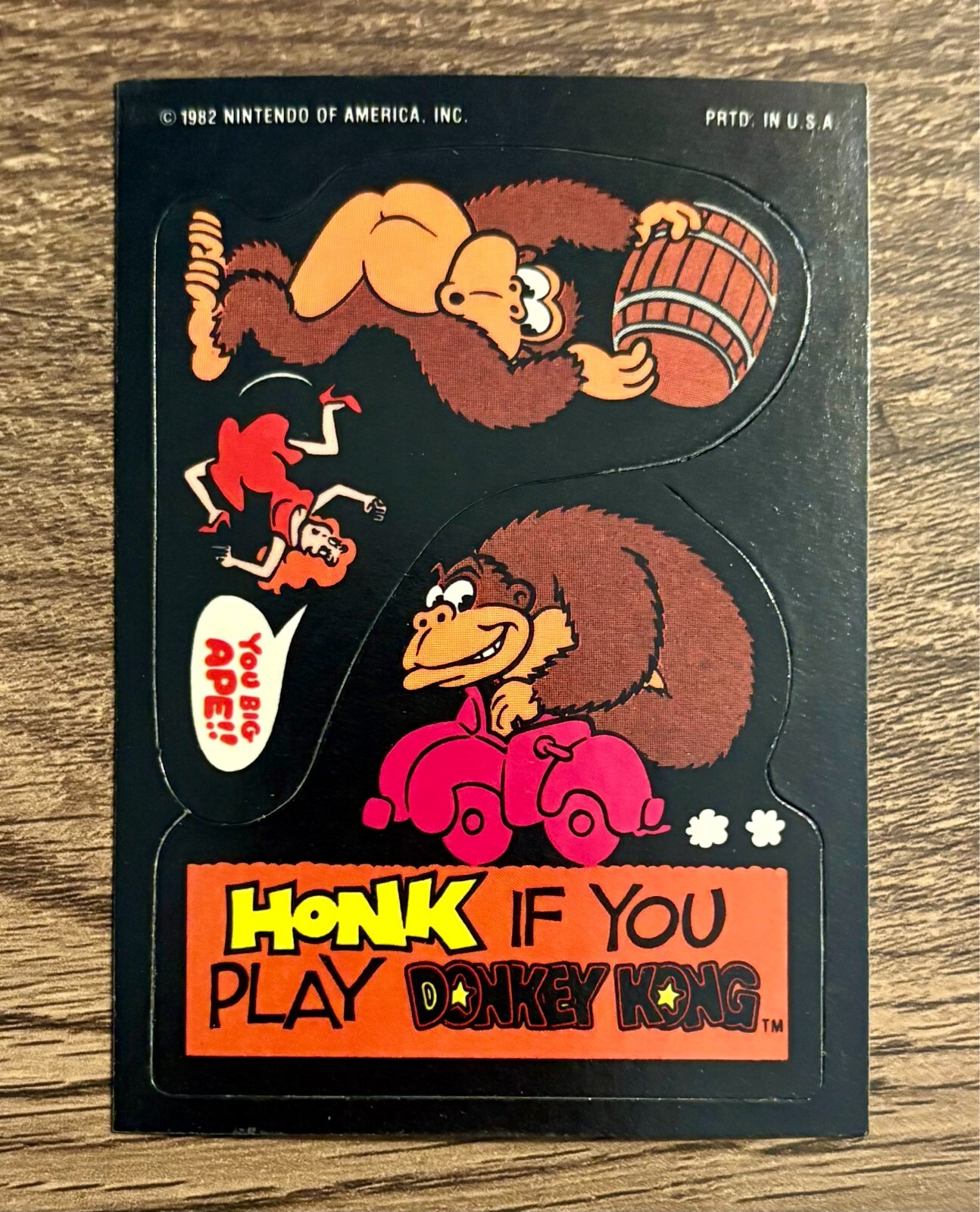1982 Topps Nintendo Donkey Kong Sticker Trading Cards You Pick Complete Your Set 1982 Topps Nintendo Donkey Kong Sticker Trading Cards You Pick Complete Your Set