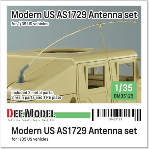DEF Model 1/35 US AS1729 Antenna and Base Set DM35129