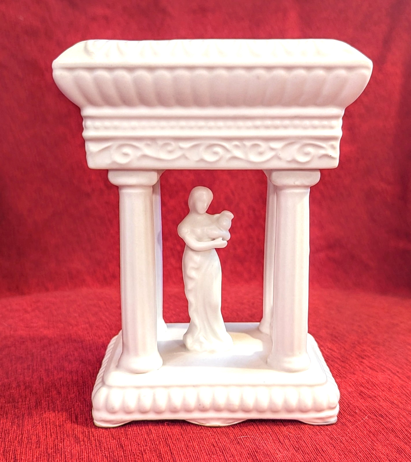 Rare 1962 Vintage Relpo Grecian Goddess Temple Planter - Samson Imports #5294