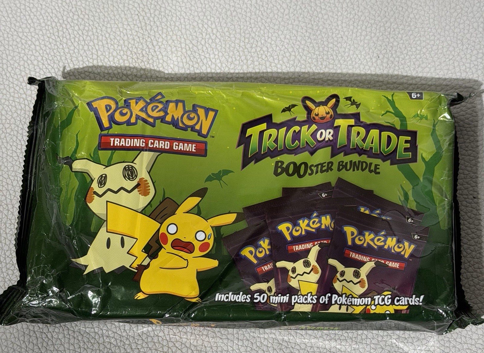 Pokemon TCG: Trick or Trade BOOster Bundle 2023 Halloween Sealed 50 Mini Packs
