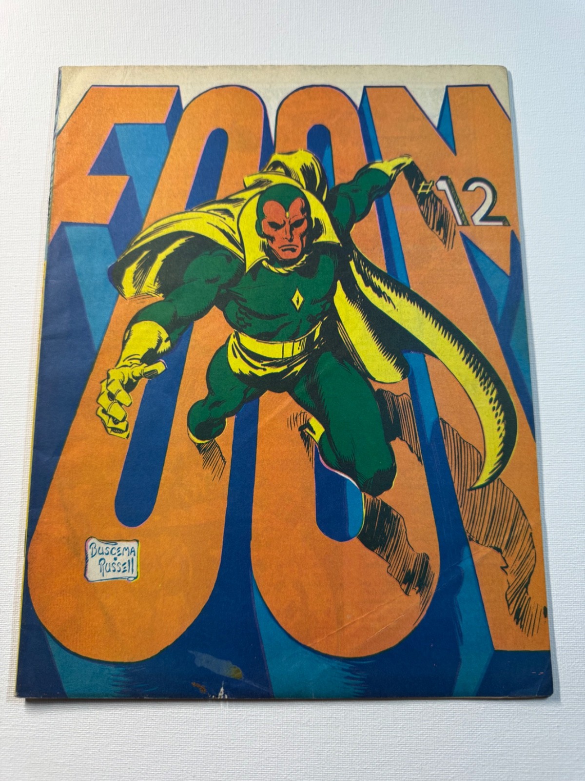 FOOM #12 MARVEL 1975 1ST APPEARANCE NOVA RICHARD RIDER BUSCEMA COVER KEY