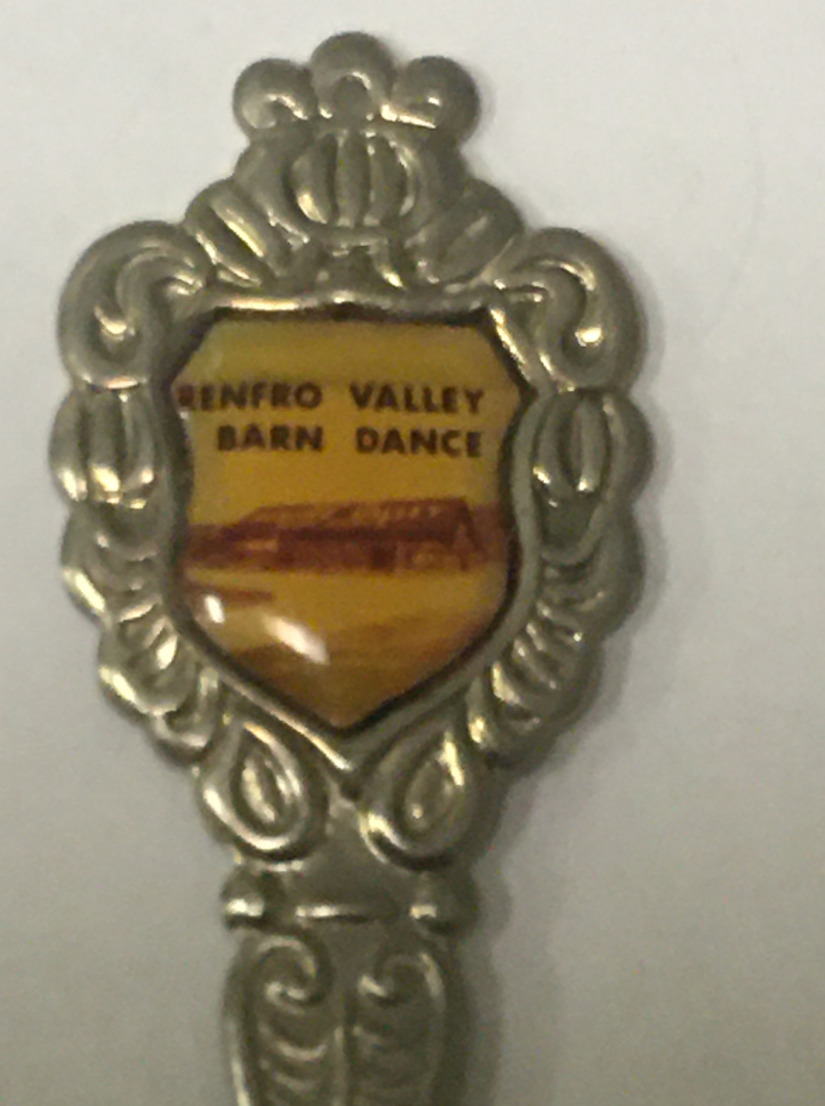Vintage Souvenir Spoon US Collectible Renfro Valley Barn Dance Kentucky
