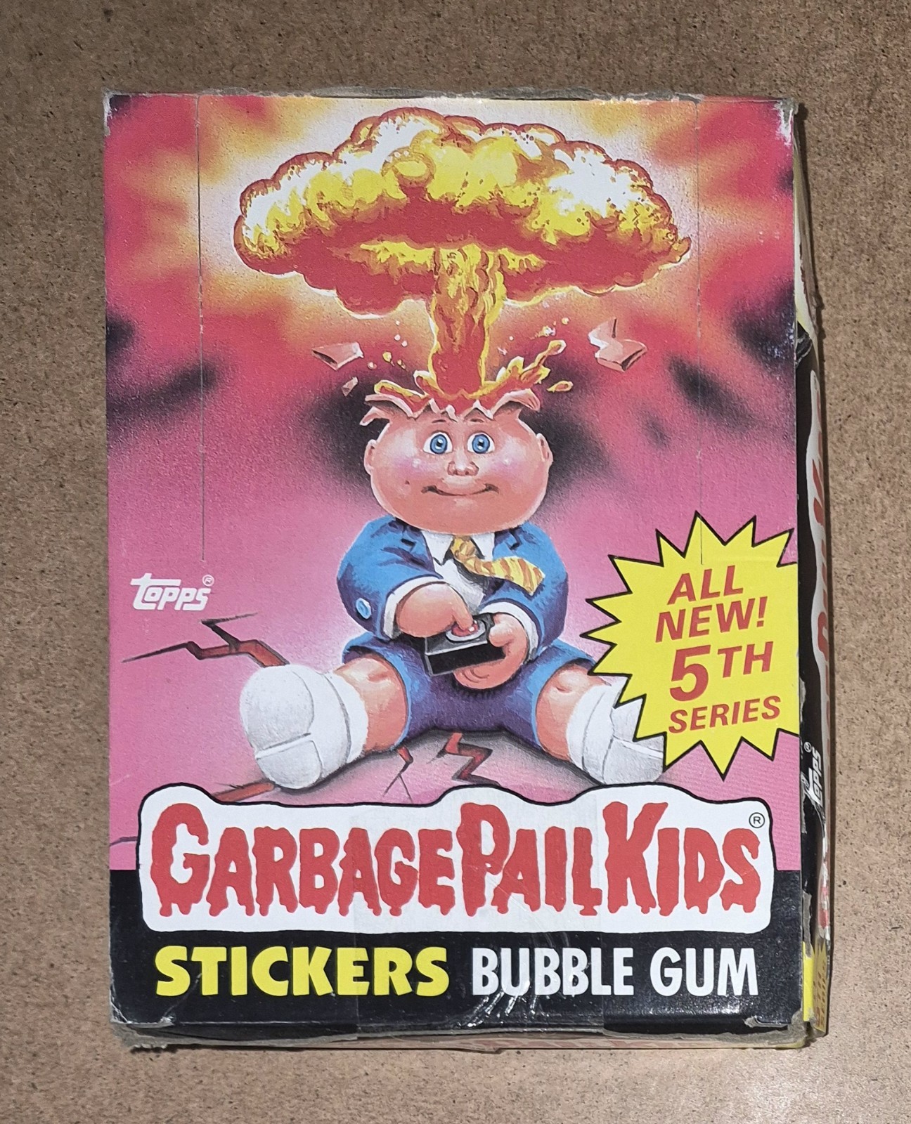 💥 1986 Topps Garbage Pail Kids Stickers Series 5 Wax Box 48 Unopened Packs 💥 1986 Topps Garbage Pail Kids Stickers Series 5 Wax Box 48 Unopened Packs