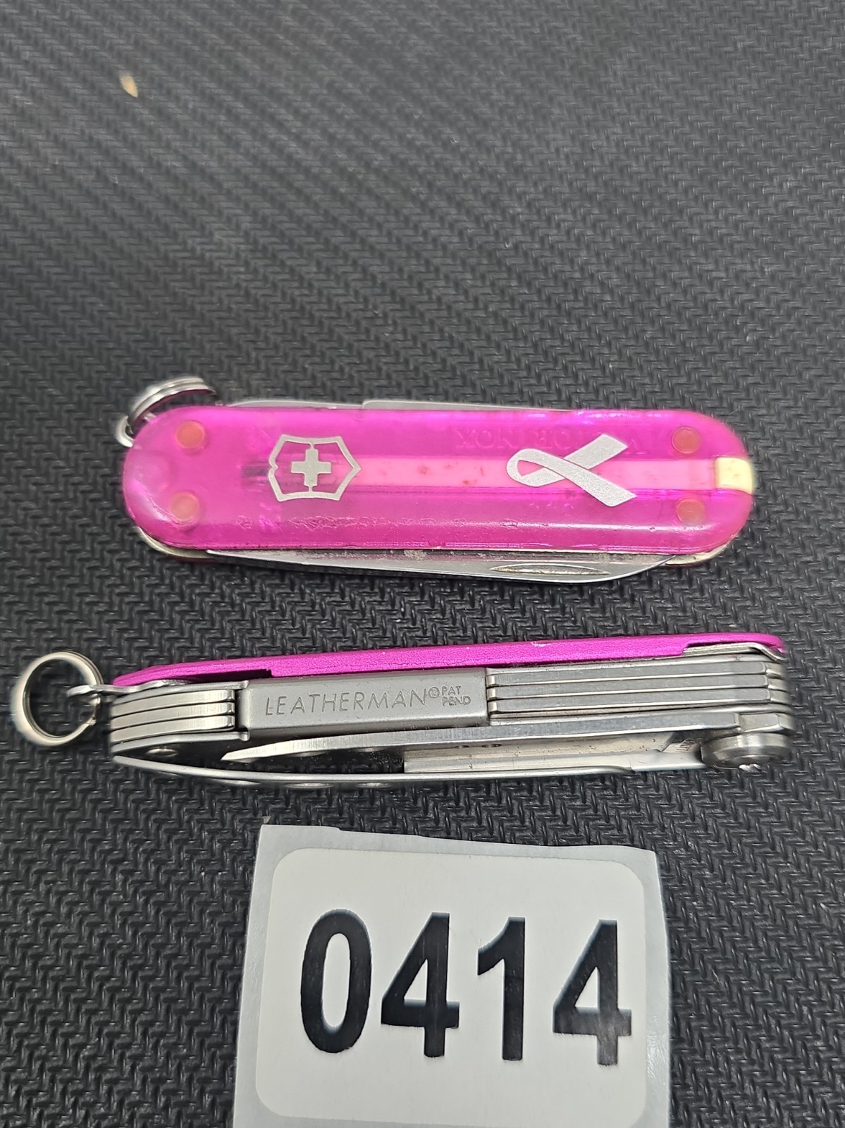 Pink Leatherman Style Knife Scissors Multi-tool - & Victorinox Pink Leatherman Style Knife Scissors Multi-tool - & Victorinox