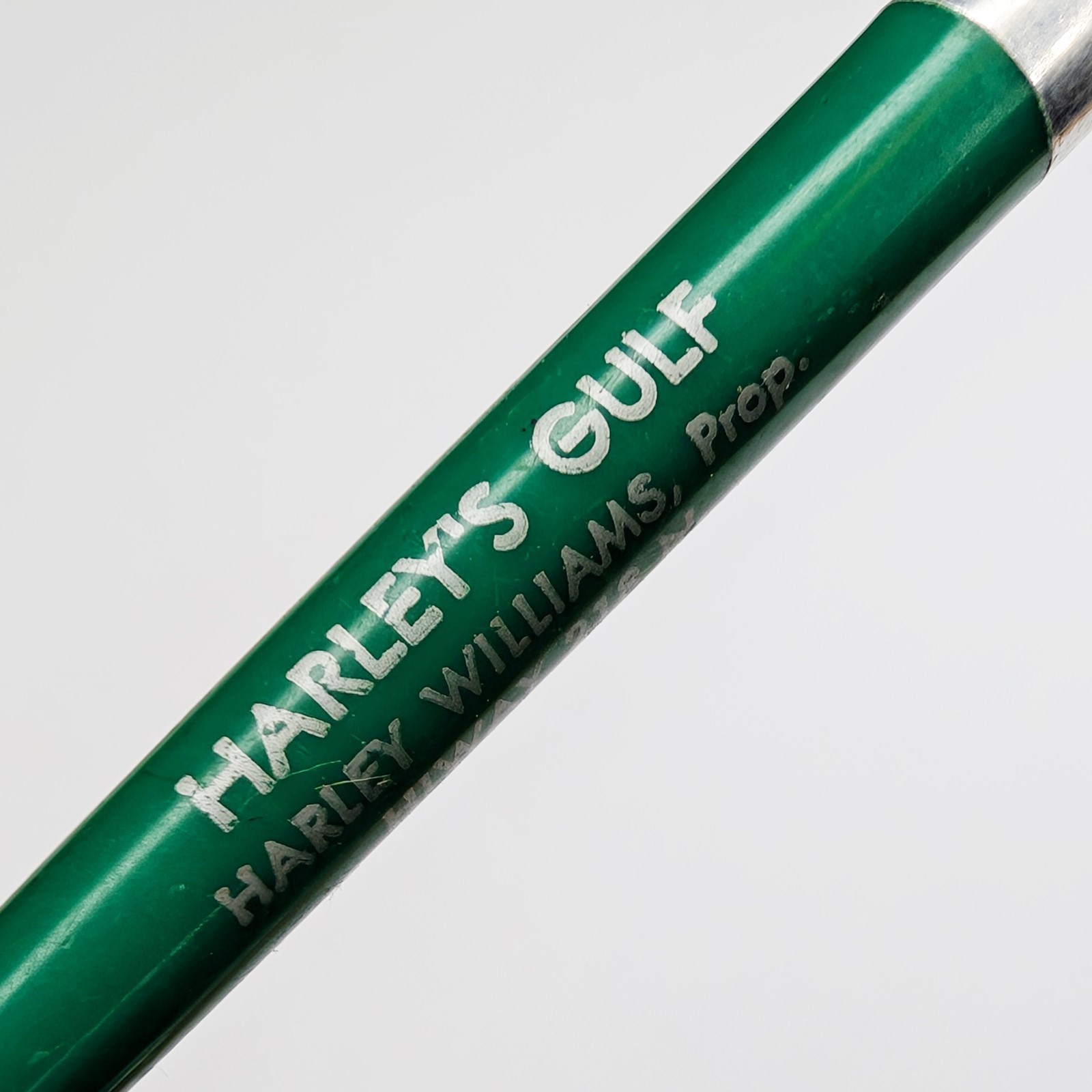 c1970s Waterloo IA Harley\'s Gulf Williams Service Station Advertising Pen IA G20