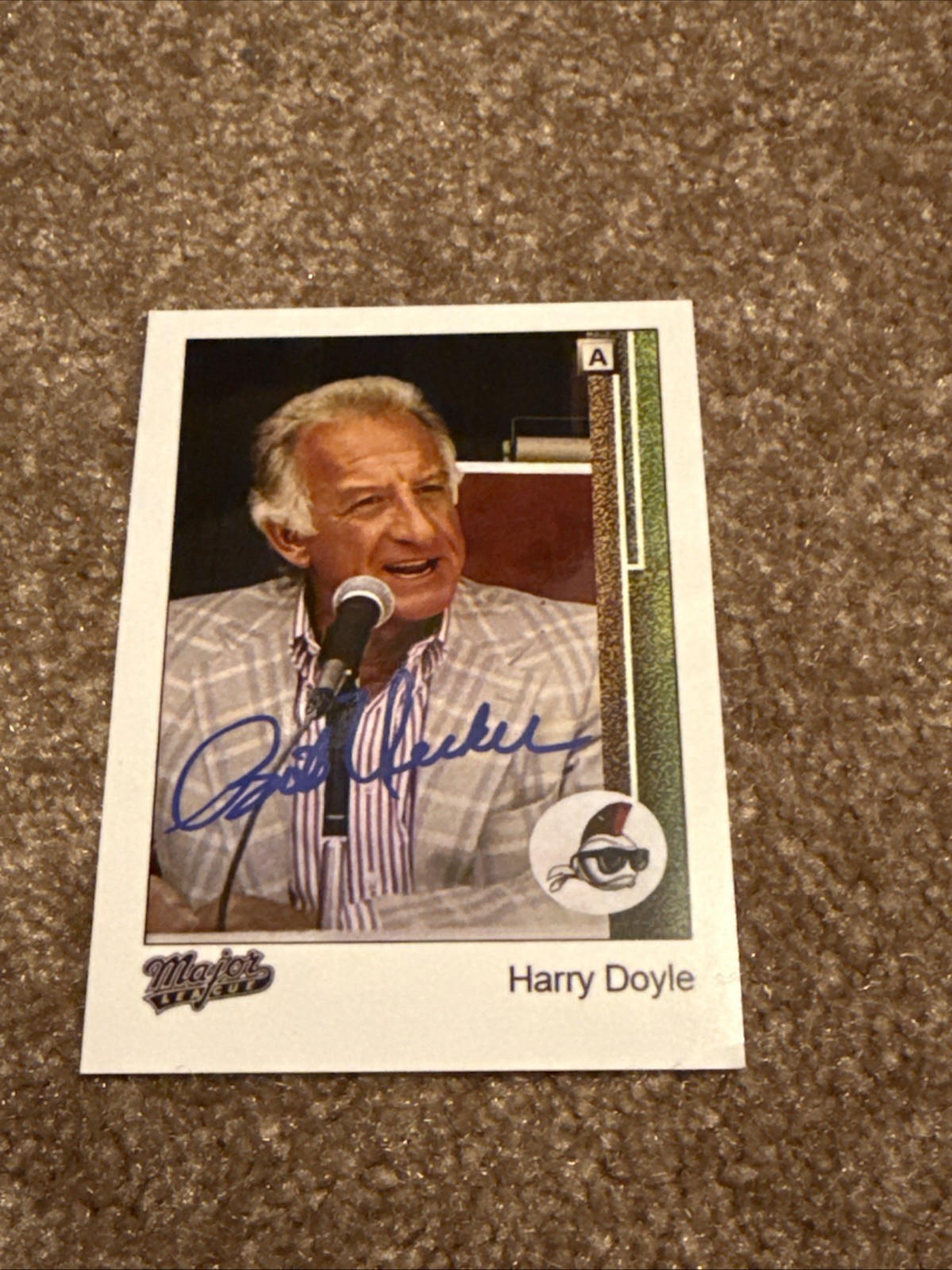 1989 Uecker Deck » Harry Doyle / Bob Uecker » Major League » Custom Tribute Card